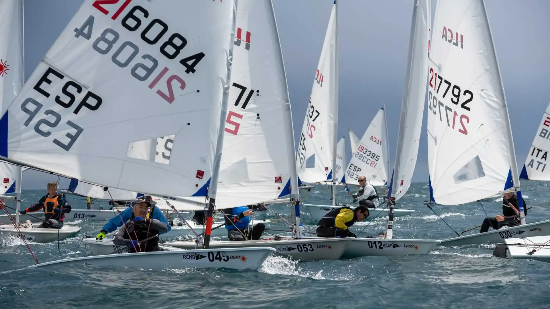Monica Azón (ILCA6) e Lorenzo Cerretelli (ILCA7) vincitori del Master di Barcellona