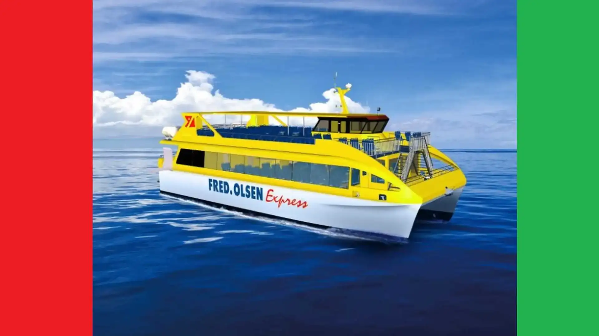 Rodman firma un catamarano con opzione per un altro, per Fred Olsen Express