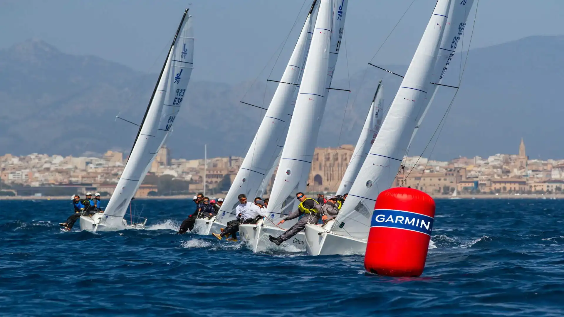Garmin, timer ufficiale della classe J70 in Spagna