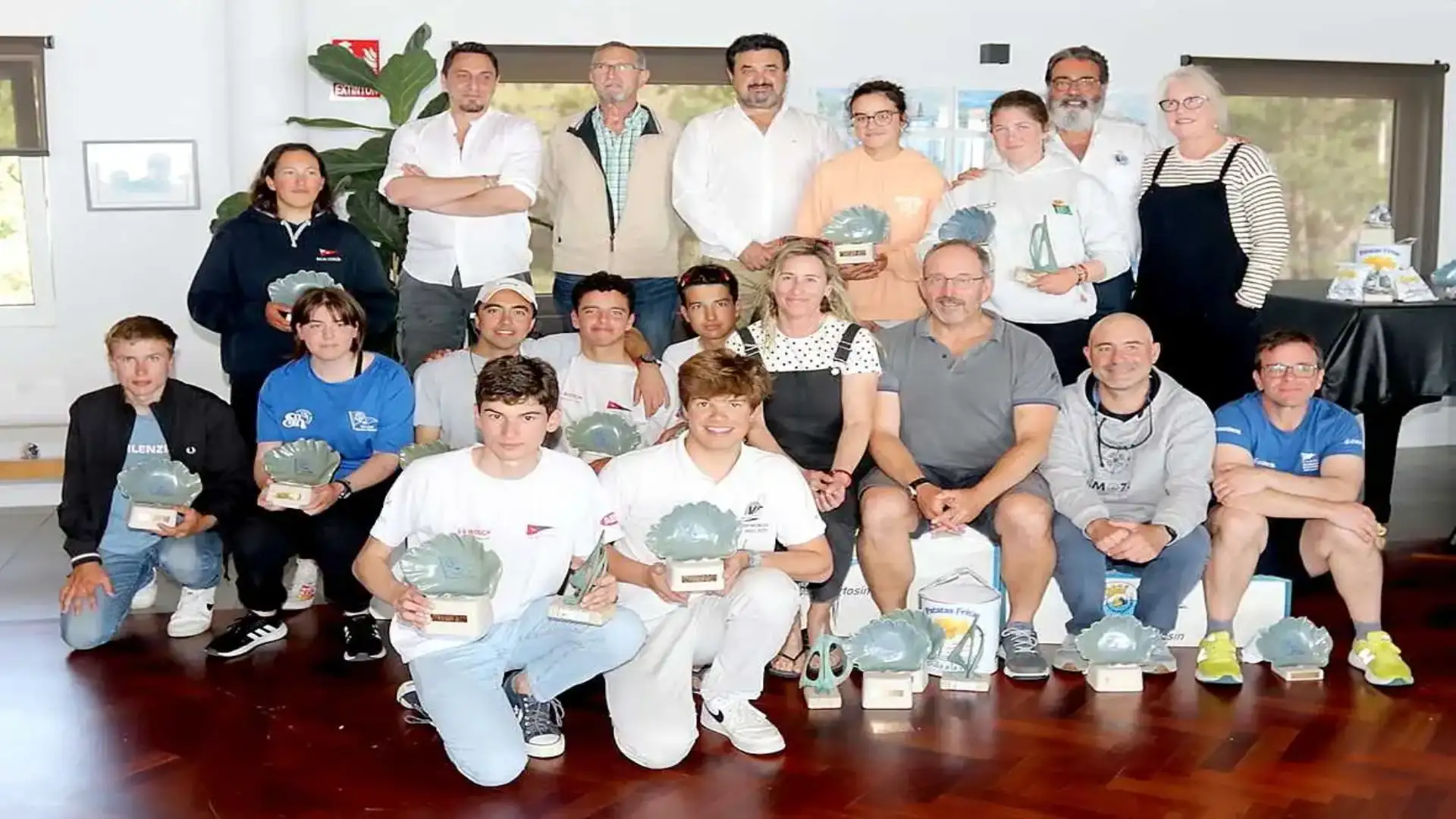 Il marittimo di Canido trionfante del galiziano di ILCA a Portosín