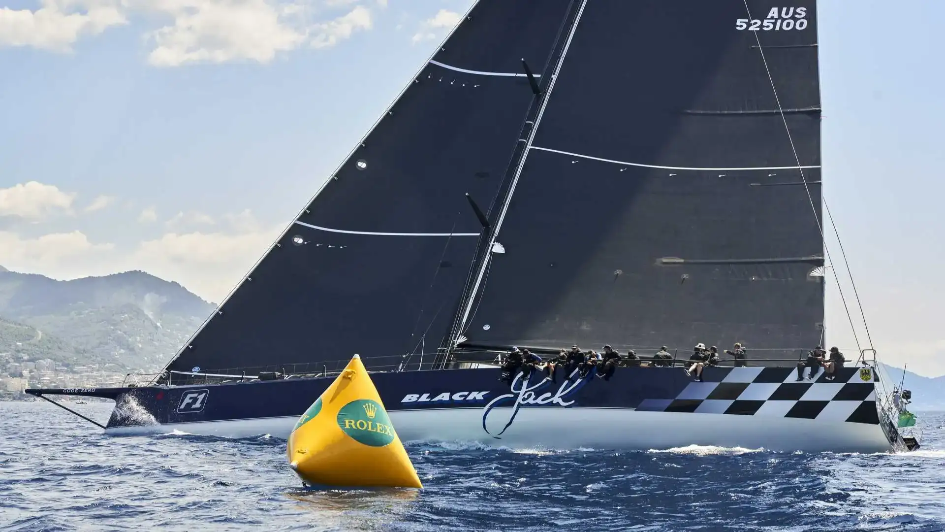 Rolex Giraglia: il maxi Black Jack australiano da 100 piedi in realtà