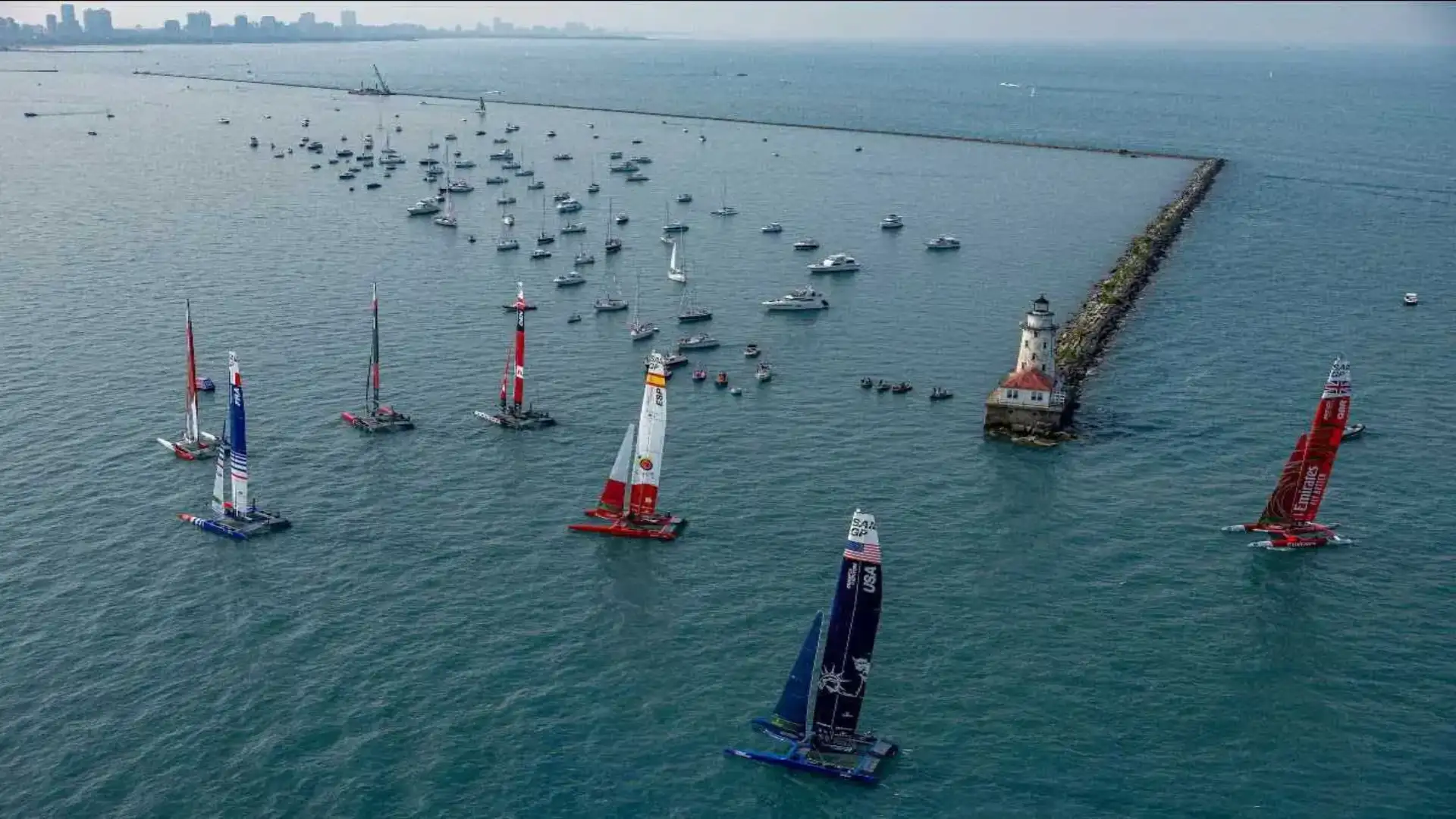 Rolex USA Chicago SailGP: la prima vittoria parziale della Spagna e la leadership della Nuova Zelanda