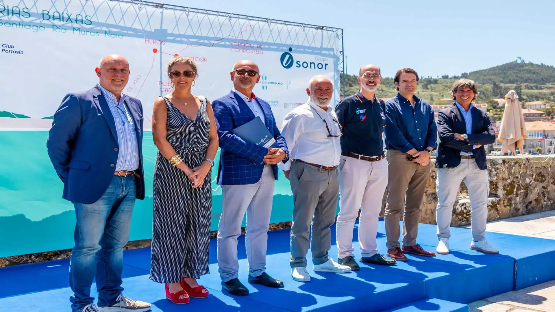 Il percorso Rías Baixas Isonor, con aria xacobeo e 30 navi per Muros e Noia