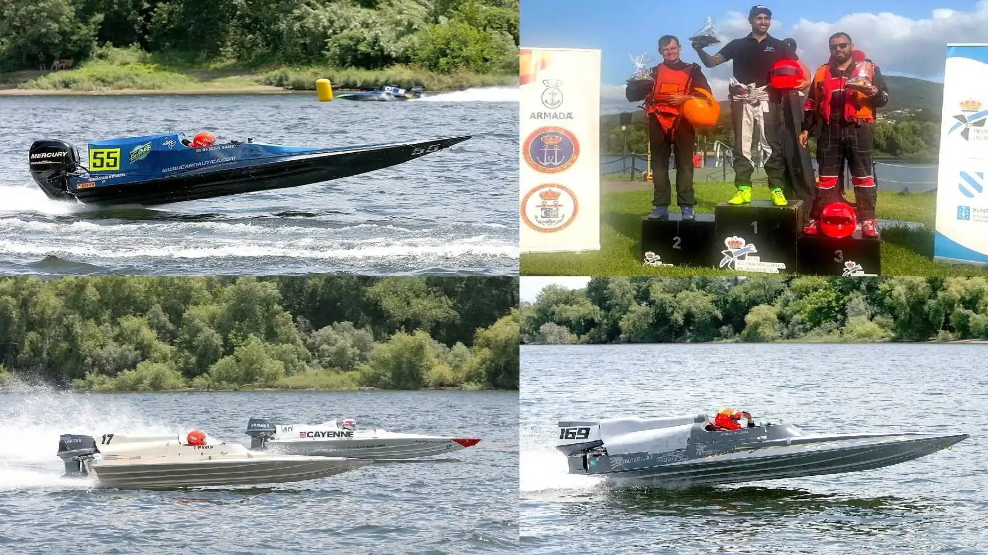 Cristian Ortega revalidates in Tui il suo titolo di campione spagnolo T-850