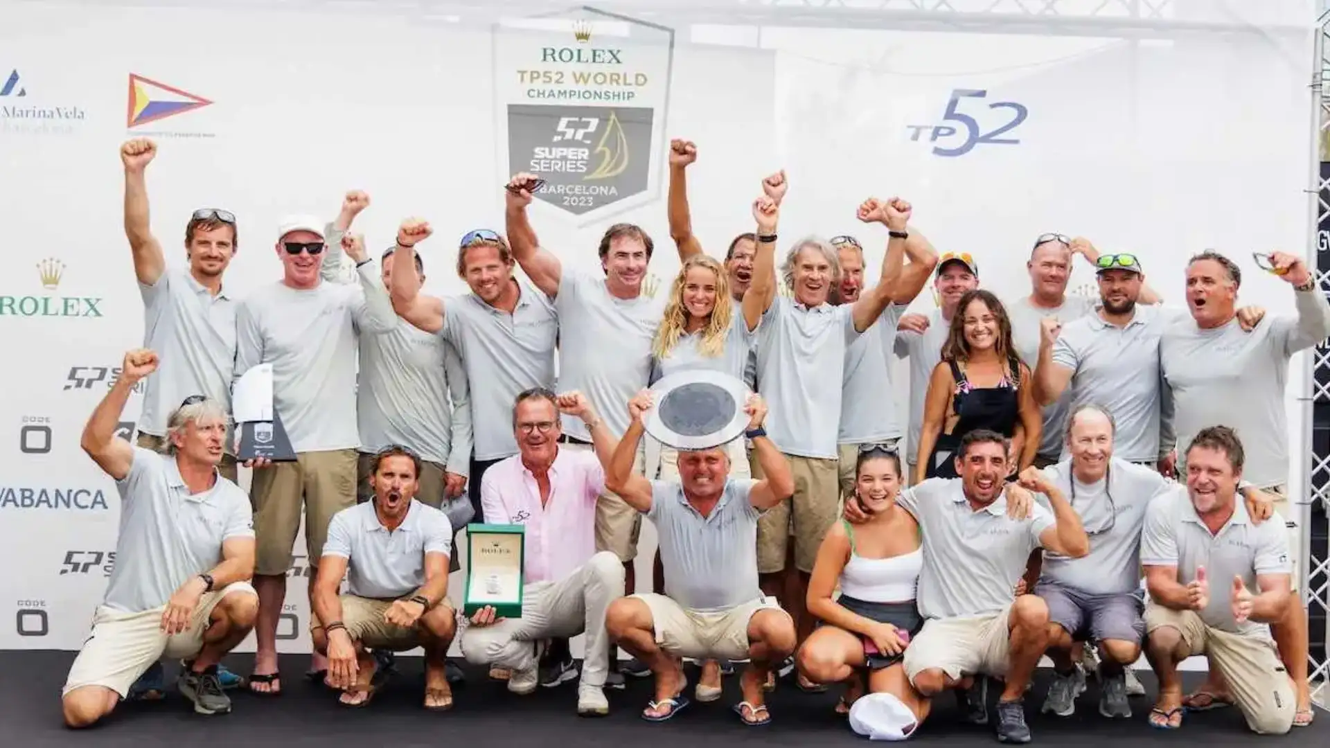 Platone vince il terzo titolo Rolex TP52 World Championship 2023