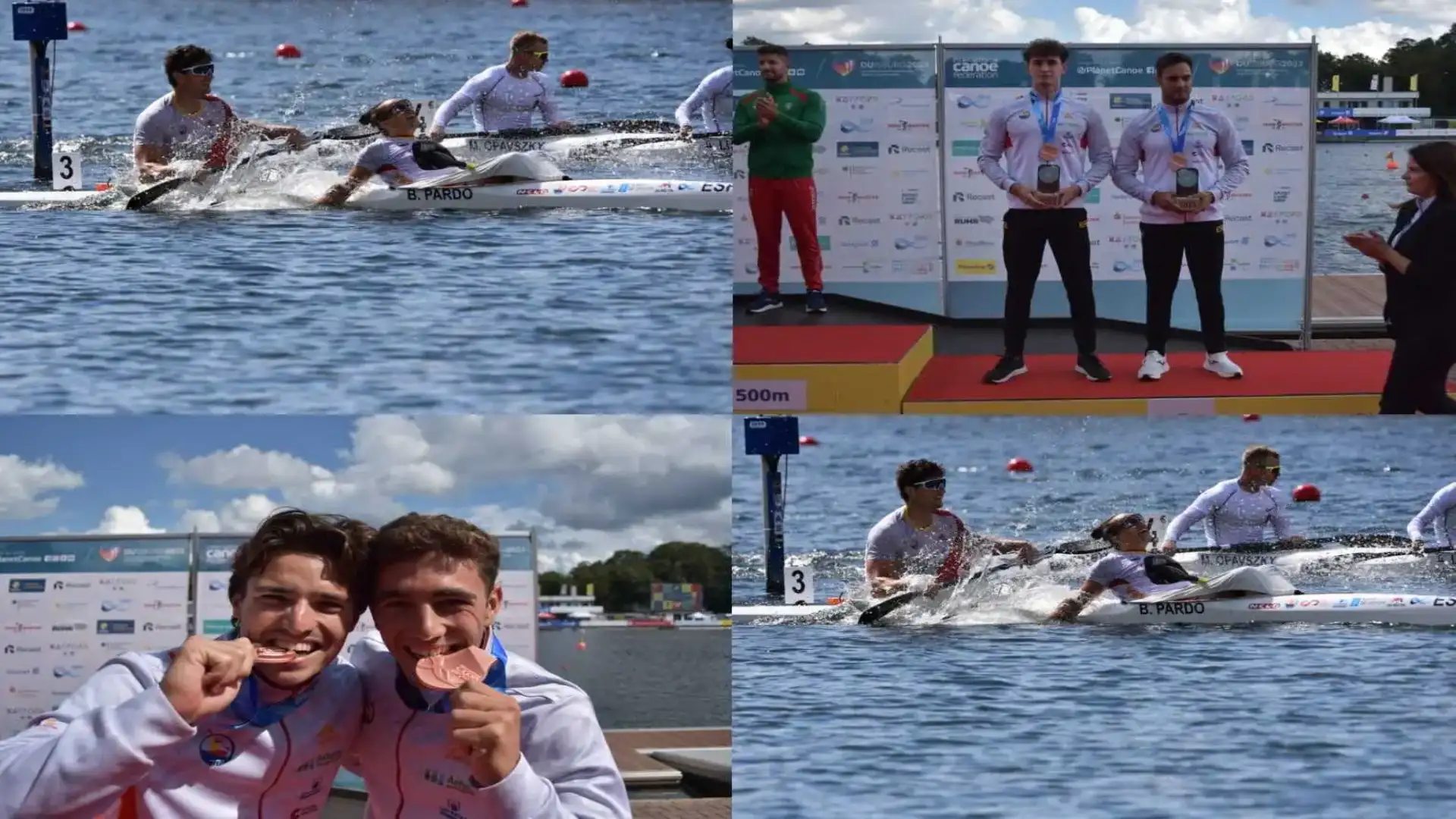 La Spagna ottiene 14 medaglie alla Sprint World Cup di Duisburg