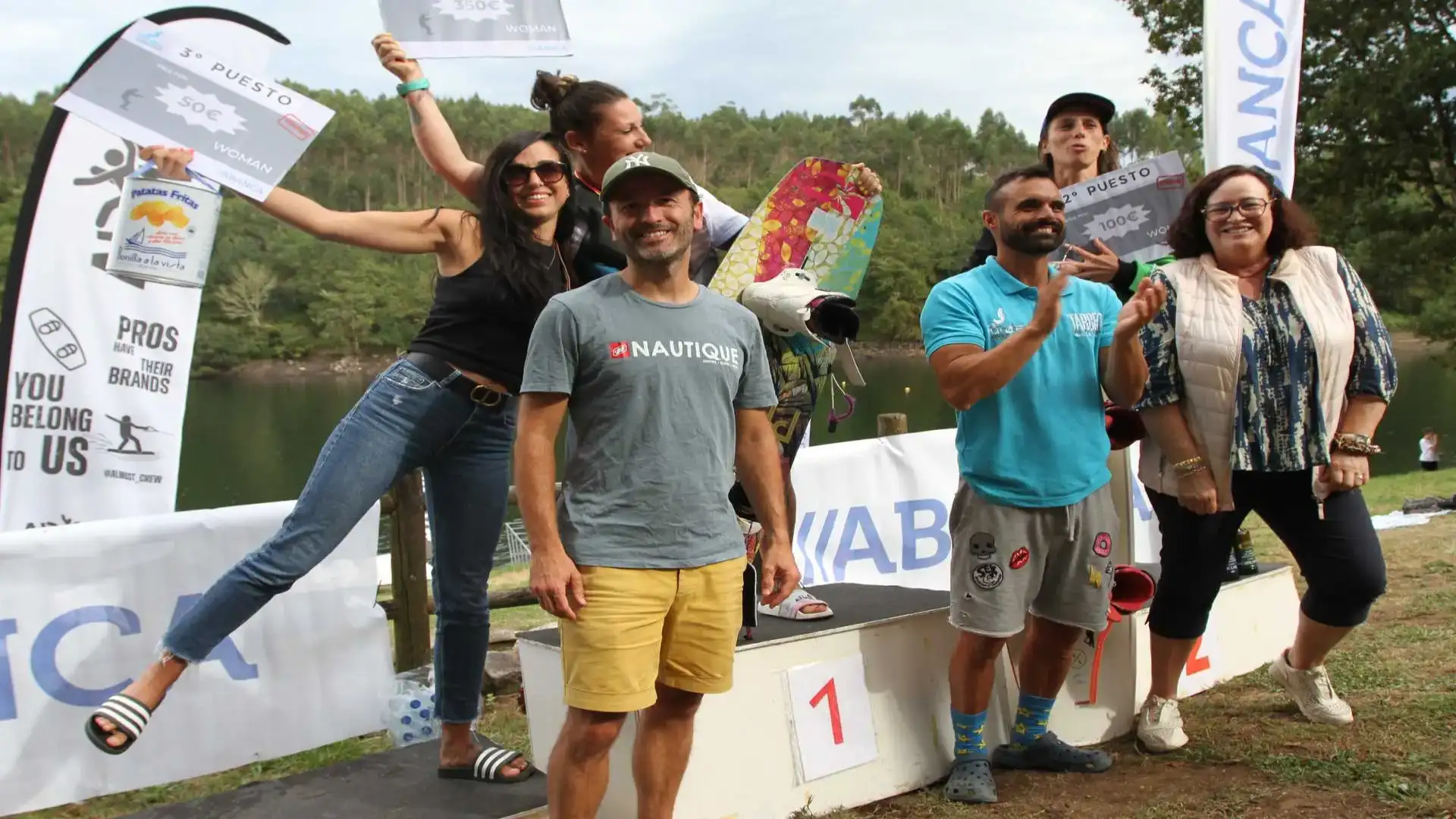 Per Vigo, La Coruña e Vilagaría le medaglie della Settimana Wakeboard Abanca