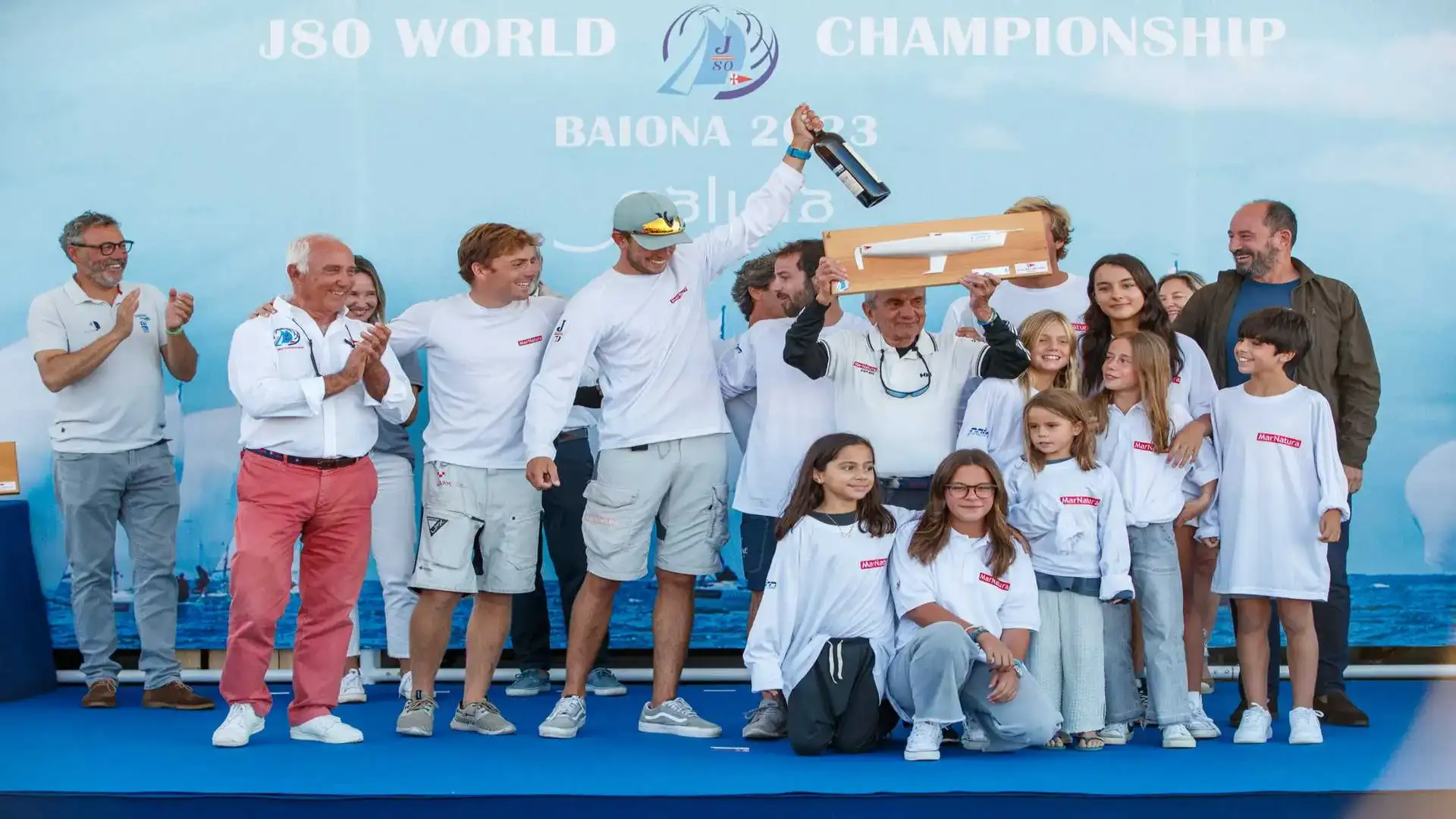 Javier Padron raggiunge per la Marina di Santander la Coppa del Mondo di J80