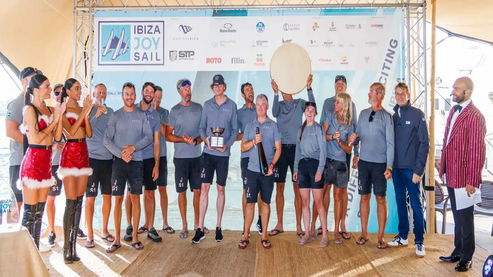 Le leader Ibiza Joysail dans la livraison de la Kohler Cup à la classe J Svea