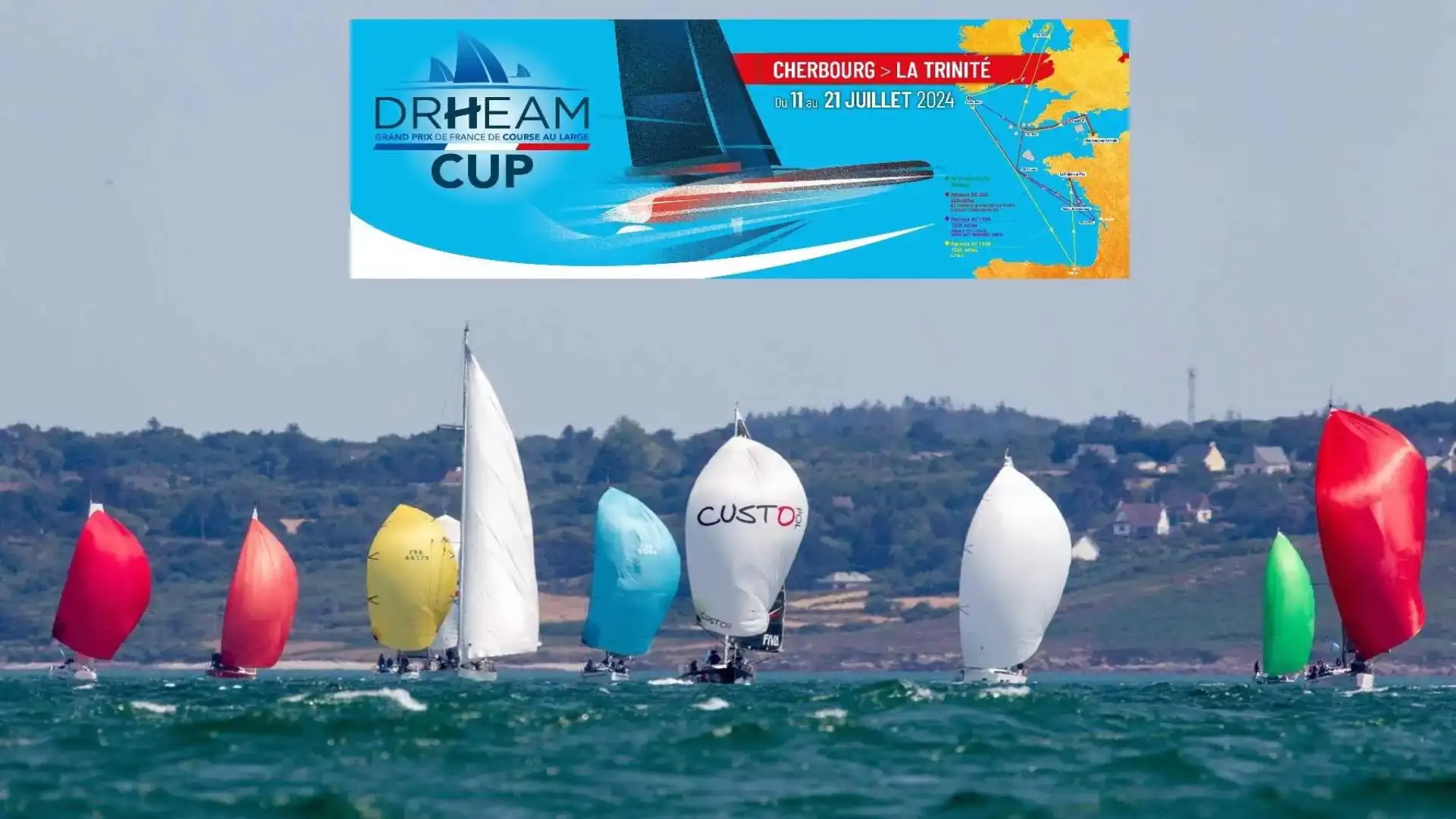 Dalla regata per Cherbourg, La Trinité, Valencia, il Mare Minore, La Coruña e Vilagarcía