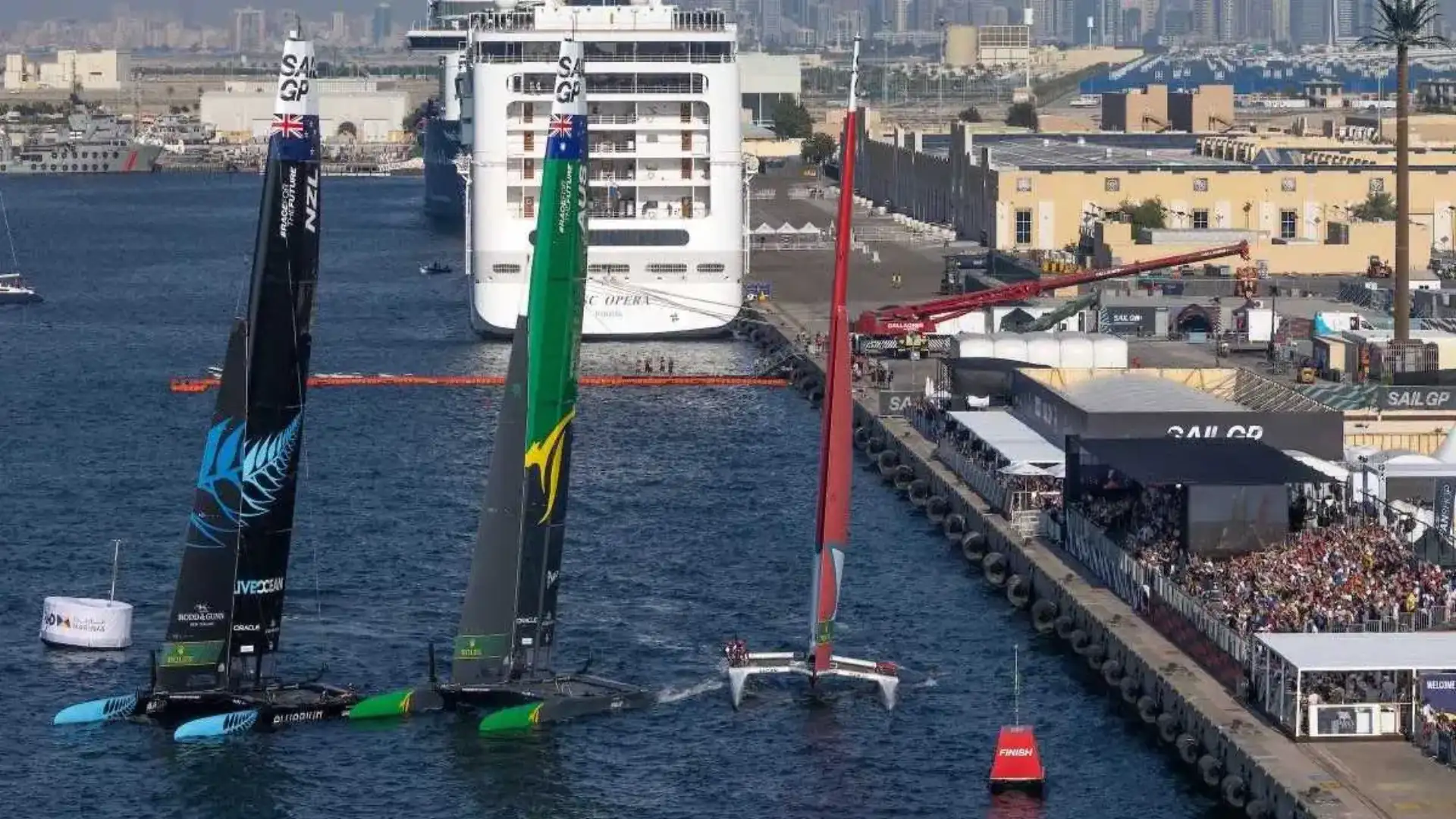 Sail GP un fallimento priva la Spagna della datazione a Dubai