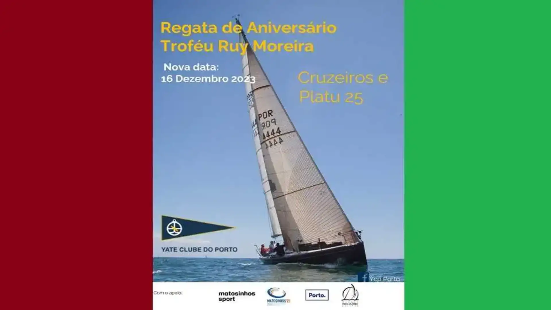 A Porto la Regata Crociera Aniversaria - Ruy Moreira Trofeo