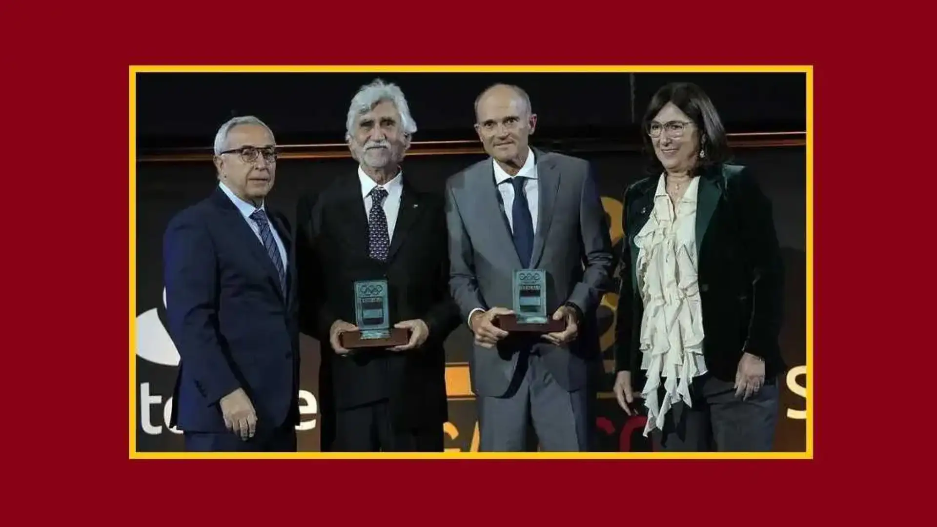 Alejandro Abascal e Miguel Noguer honorados en la XVIII Gala del COE