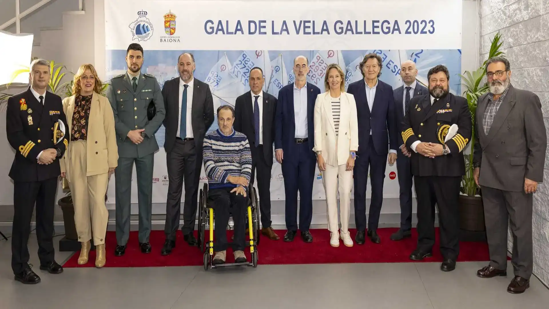La Baiona Concello ha ospitato un gala de la Vela Gallega