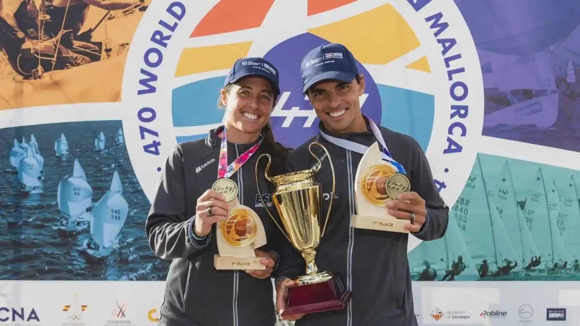 Il tandem catalano Jordi Xammar- Nora Brugman campione del mondo di 470