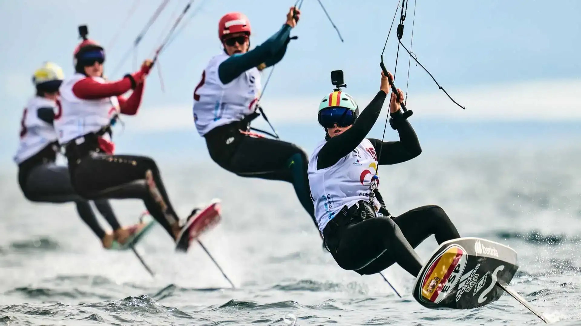 Di regata di Los Alcaceres, Getxo, Baiona