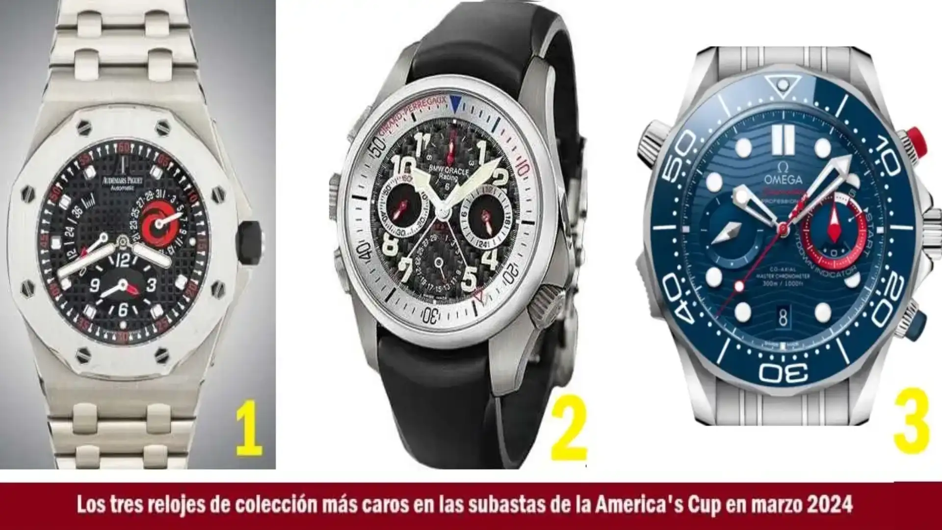 Nel mondo del lusso orologi Americas Cup e Admiral Cup comando
