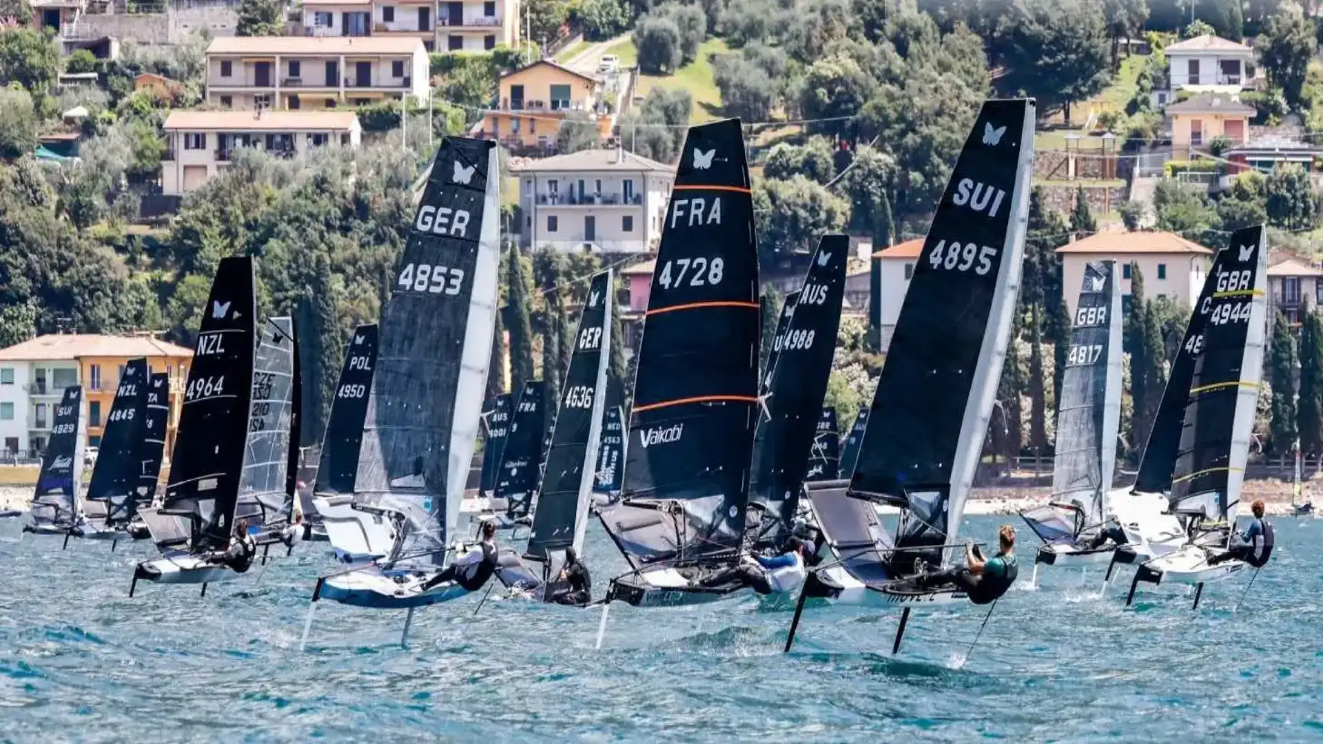 Di regata di Garda, Cherbourg, La Trinité, Getxo, Portosín, Riveira