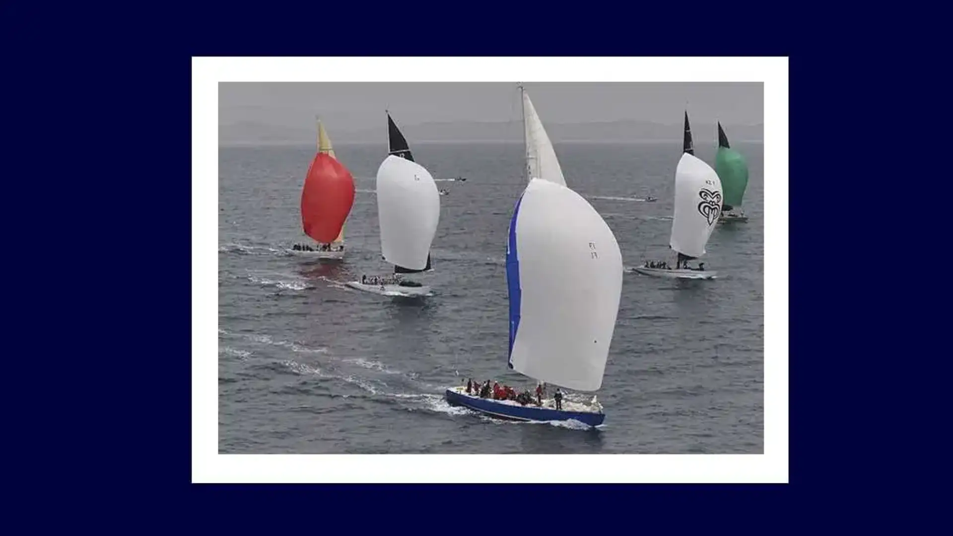 De regatas Porquerolles, Palma, Barcelona, Mahón, Badalona, Gijón, Portosín