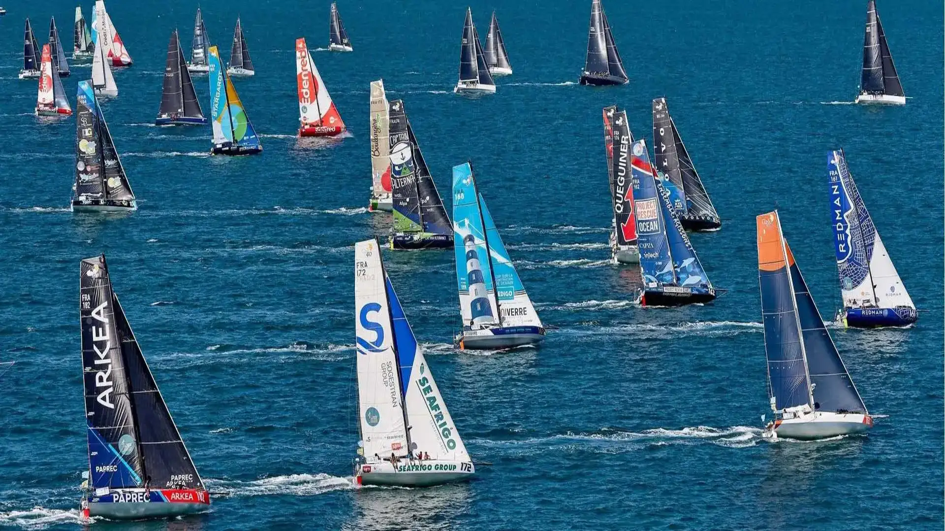 De regatas por Cherbourg, La Trinité-sur-Mer, Gijón, Punta Umbría