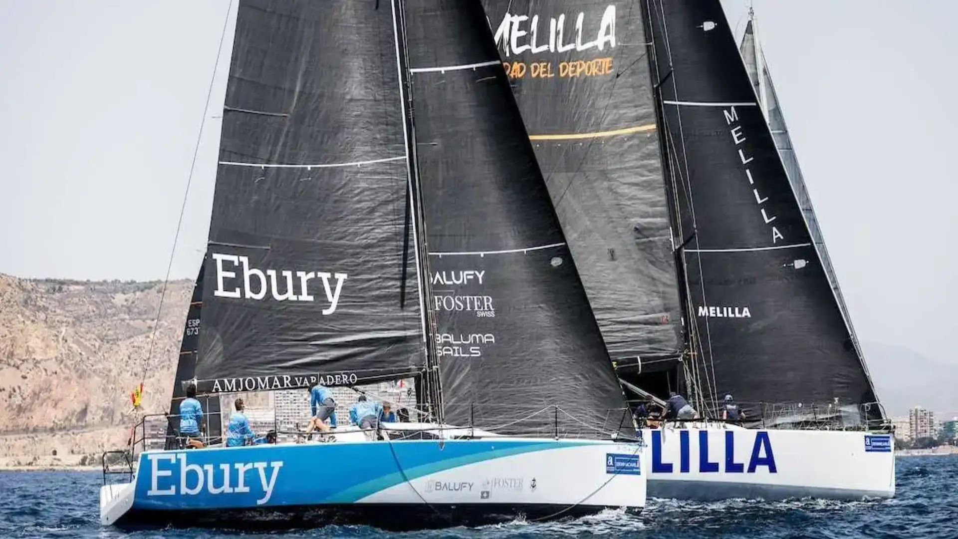 De regatas em Alicante, La Rochelle, La Trinité, Sanxenxo, San Pedro del Pinatar