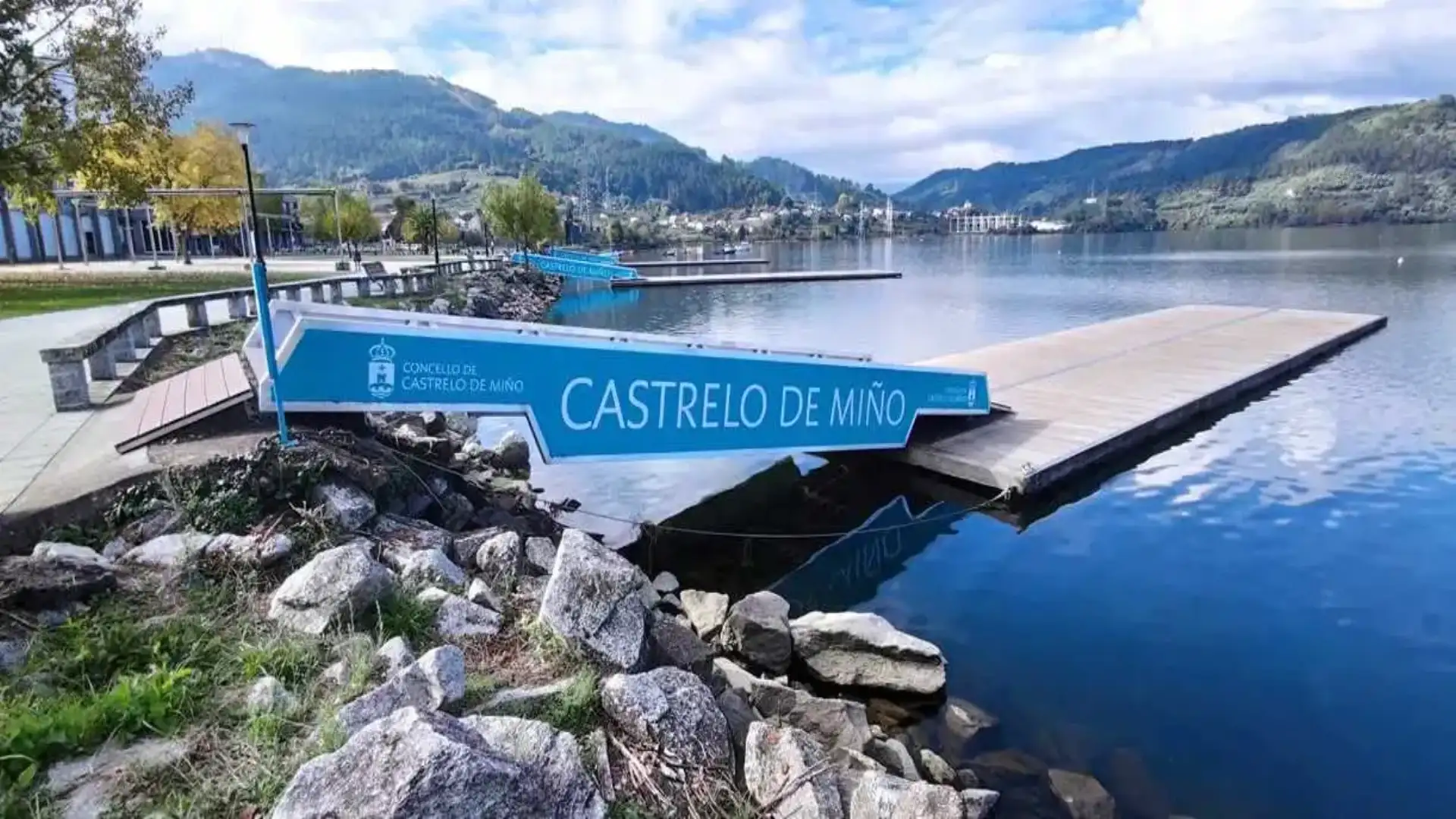 O Parque Náutico da Galiza de Castrelo, deve ser escrito com J de Julián Trincado