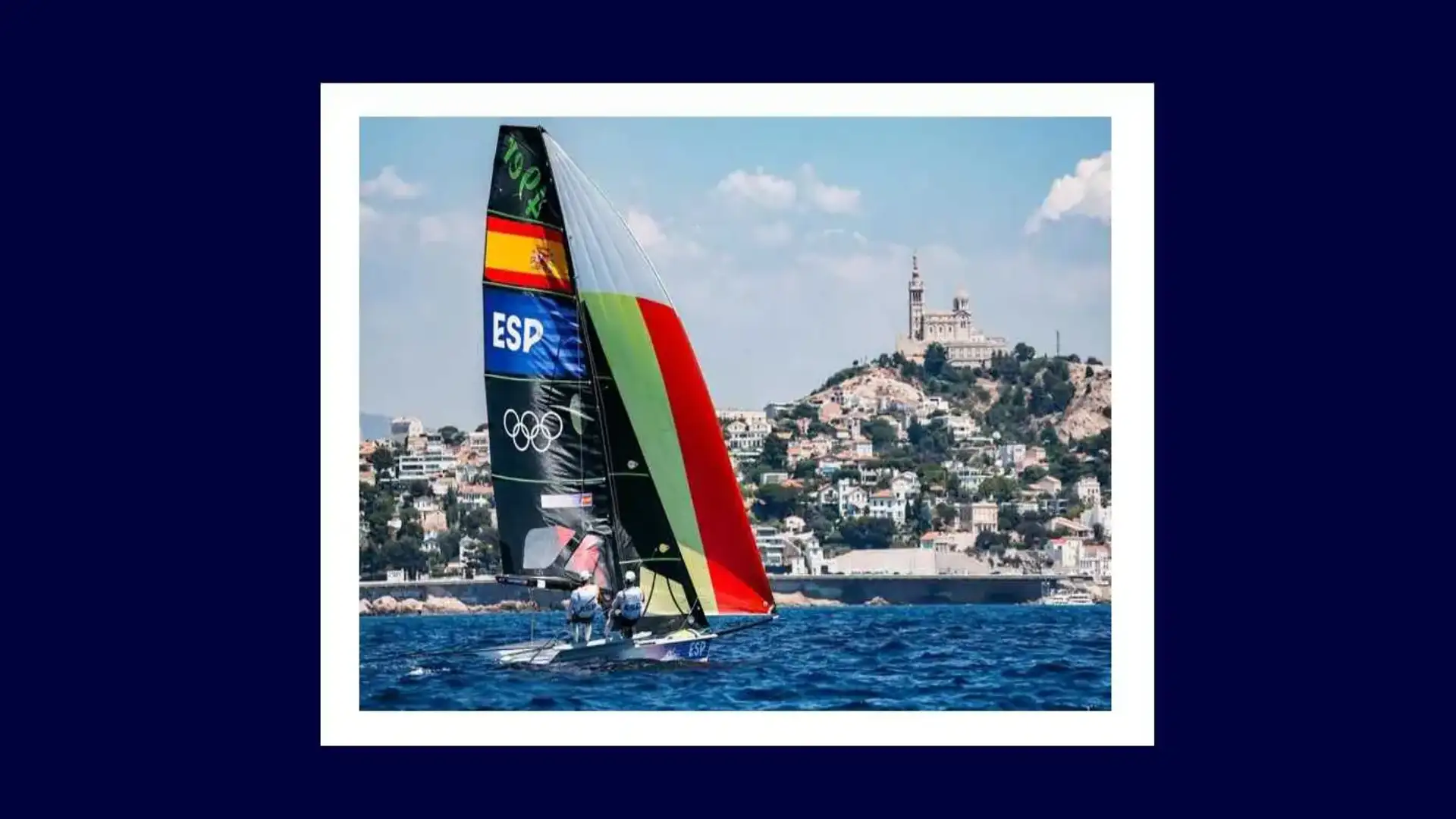 Iniciar a vela em Paris com iQFoil, 49er e 49erFX