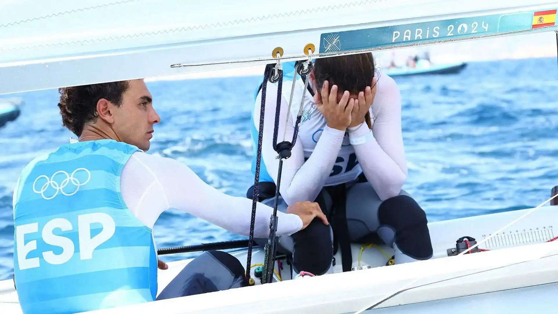 Vela Paris 2024 a ambição de Xammar-Brugman os deixa sem medalha