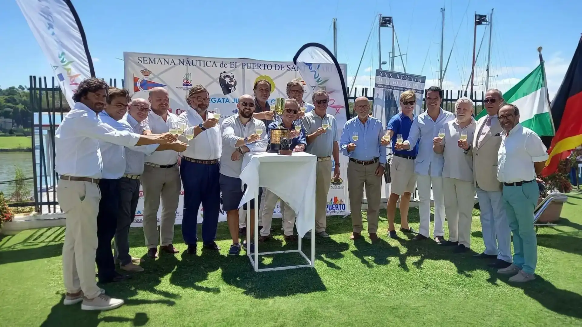 De regatas por El Puerto de Santa Maria, Almería, Rías Baixas