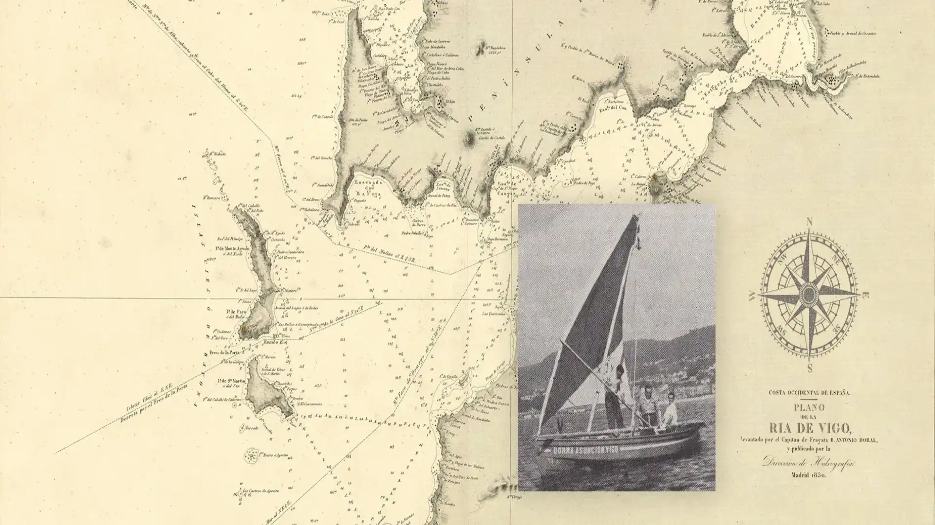 1959: De Vigo a Cabo Trafalgar na dorna «Asunção» do Náutico de Vigo