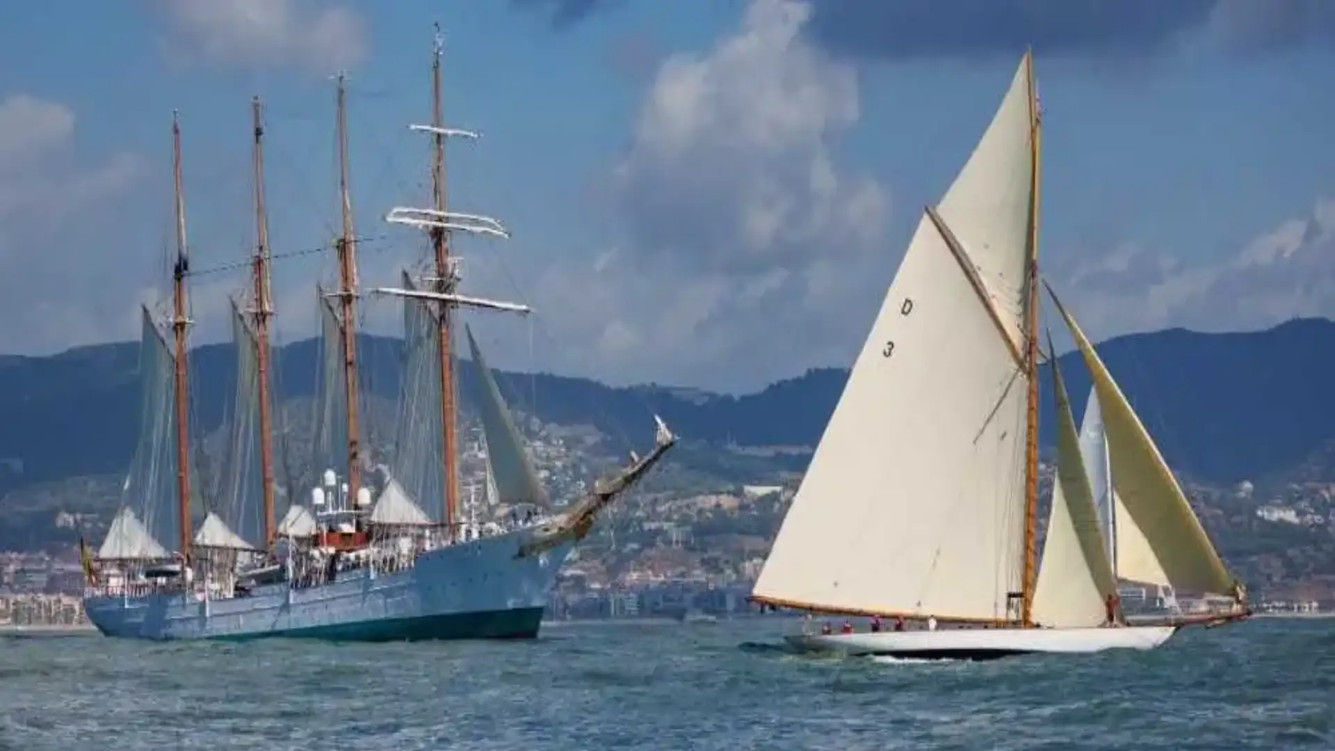 De regatas na Puig Clàssica, a Lurauto de Getxo e o Príncipe em Baiona
