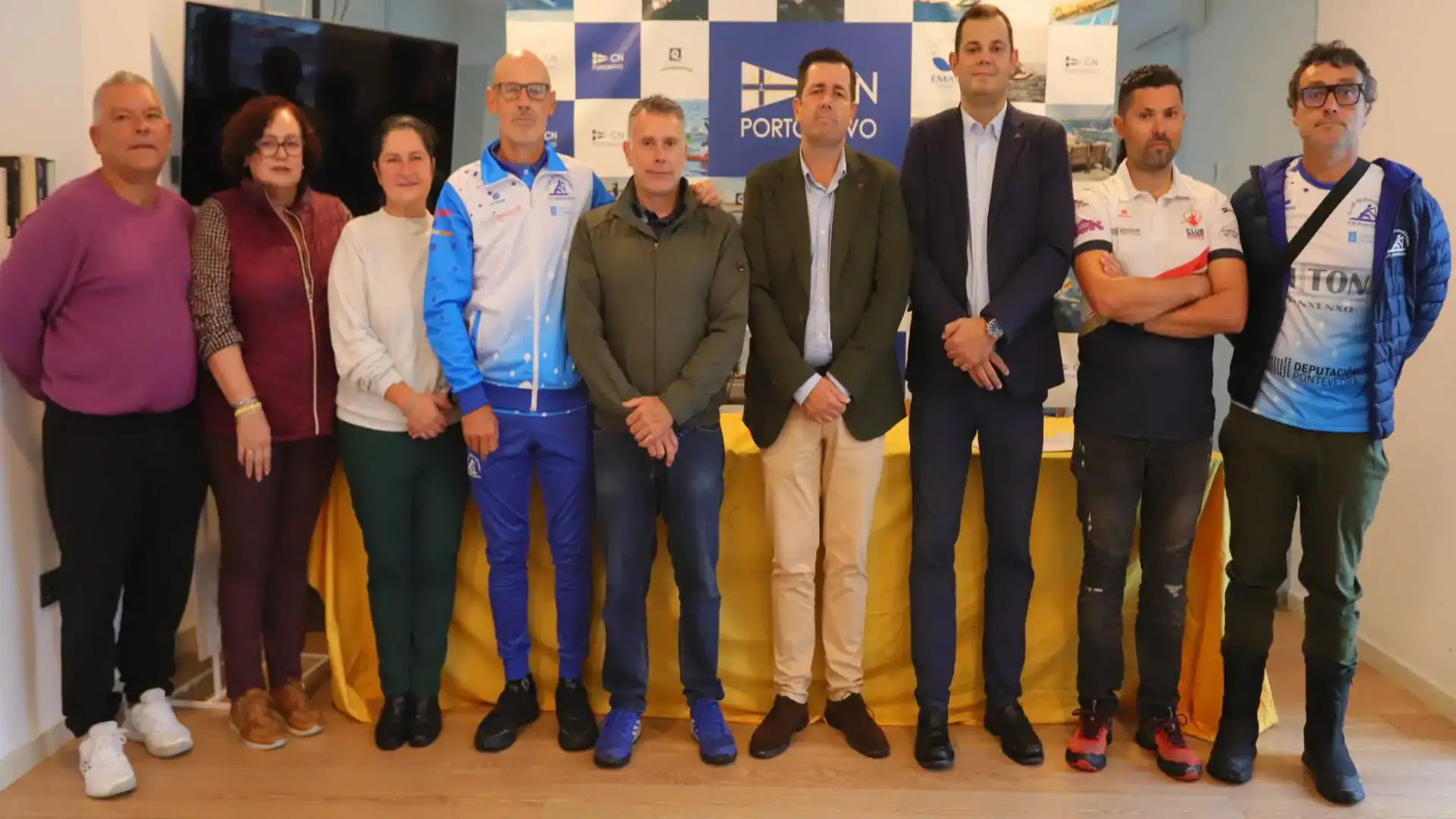 Vila de Portonovo de Piragüismo: a Semana Abanca estreou em Sanxenxo