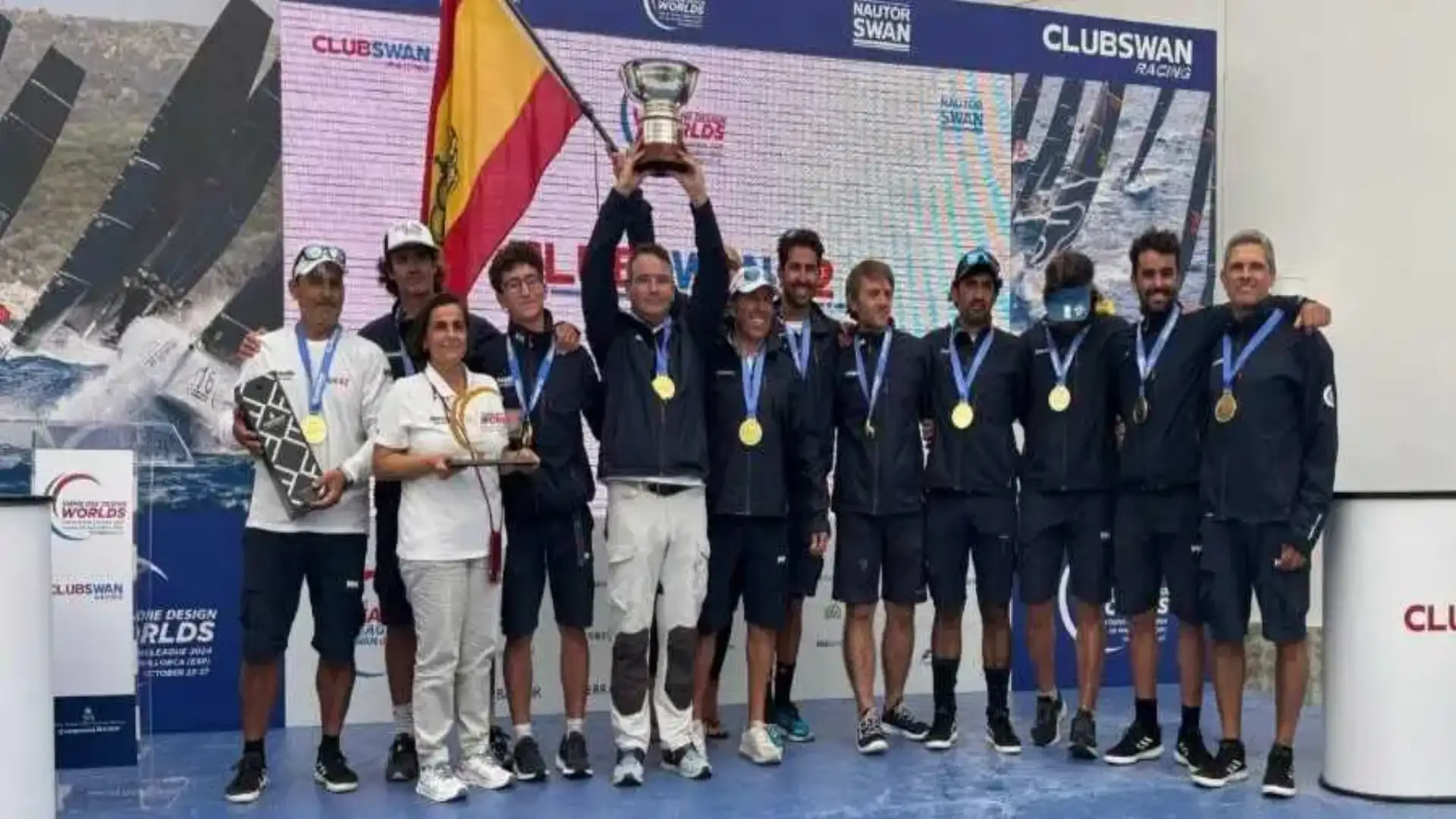 De regatas com os Swan42, Europeu FD, La Linha, Vigo e Santiago de la Ribera