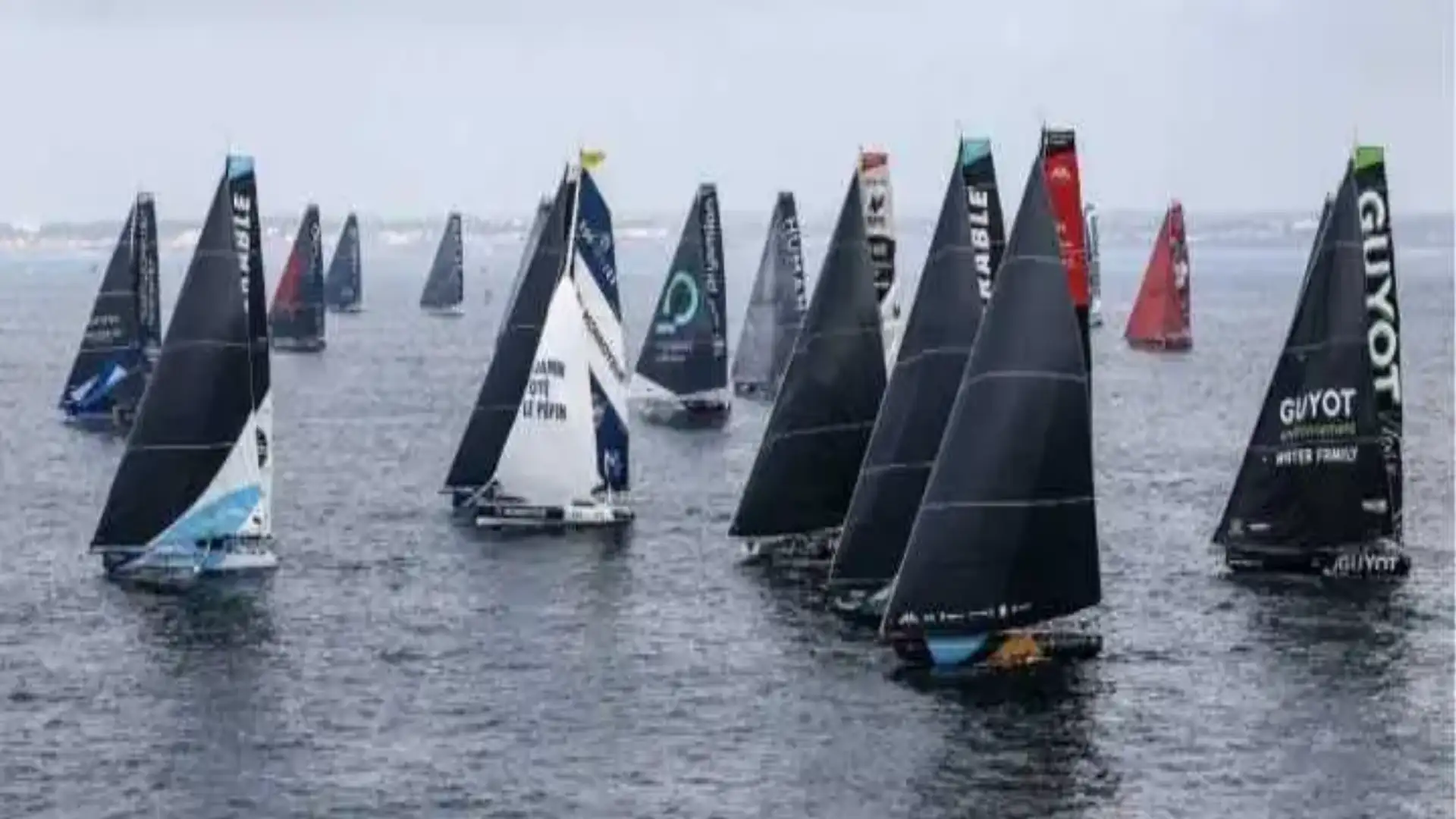 Saída da Vendee, Maxicat Victoria inicia a Rota, Interclubes do Estreito