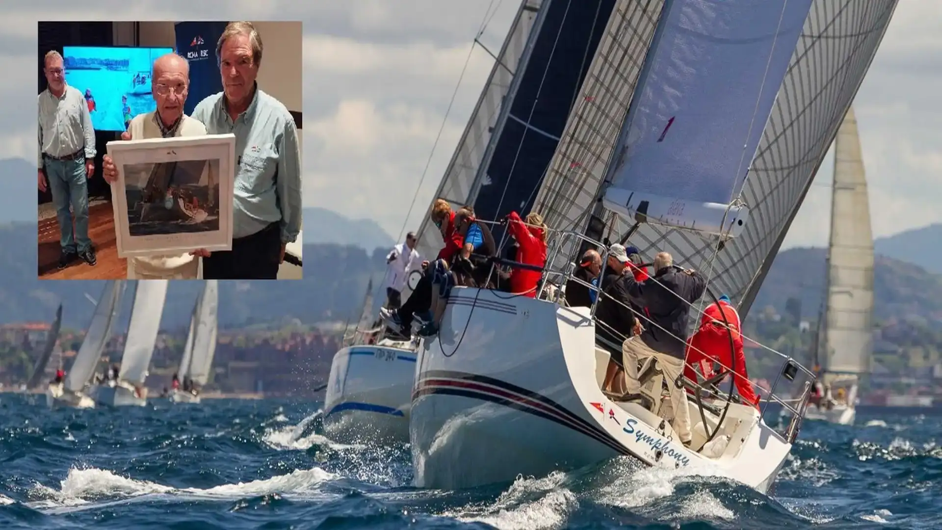 Na homenagem a Onaindia no Marítimo e na ria de Vigo, Portosín e os optimist em El Balís