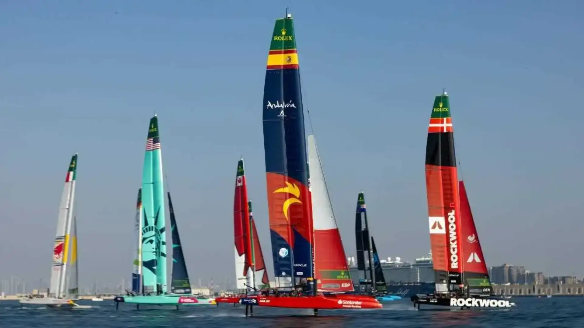 Rolex Sail GP: Espanha na quarta praça