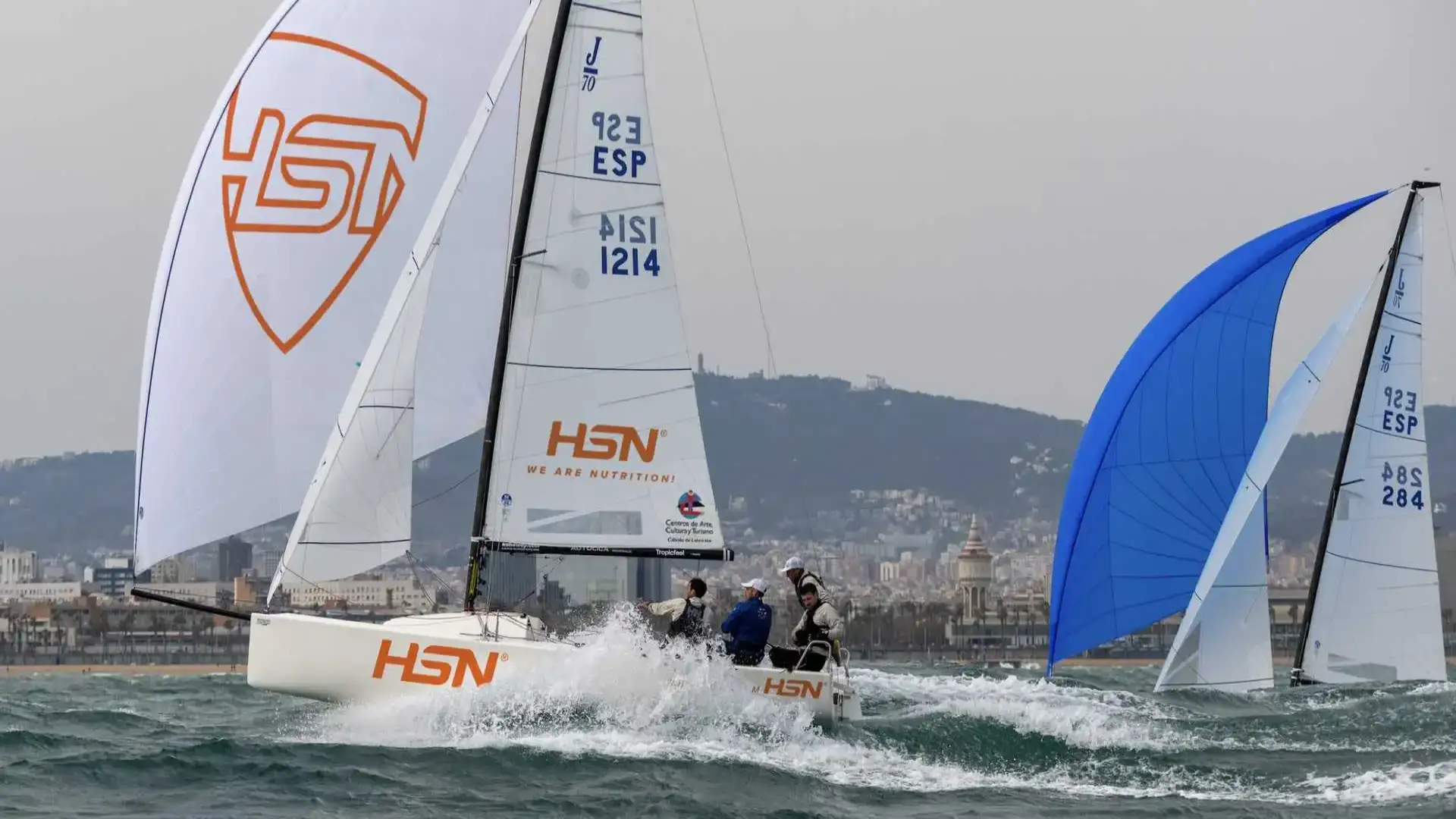 J70 e Foiling em Barcelona ,Optimist em Vilanova e A2 na Costa del Sol