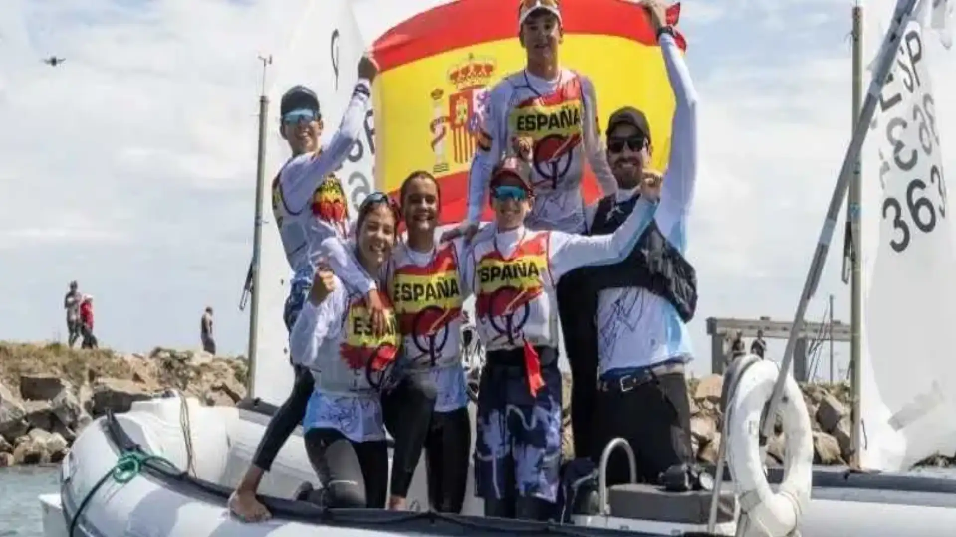 Espanha ouro no Mundial de Optimist por equipes da Argentina