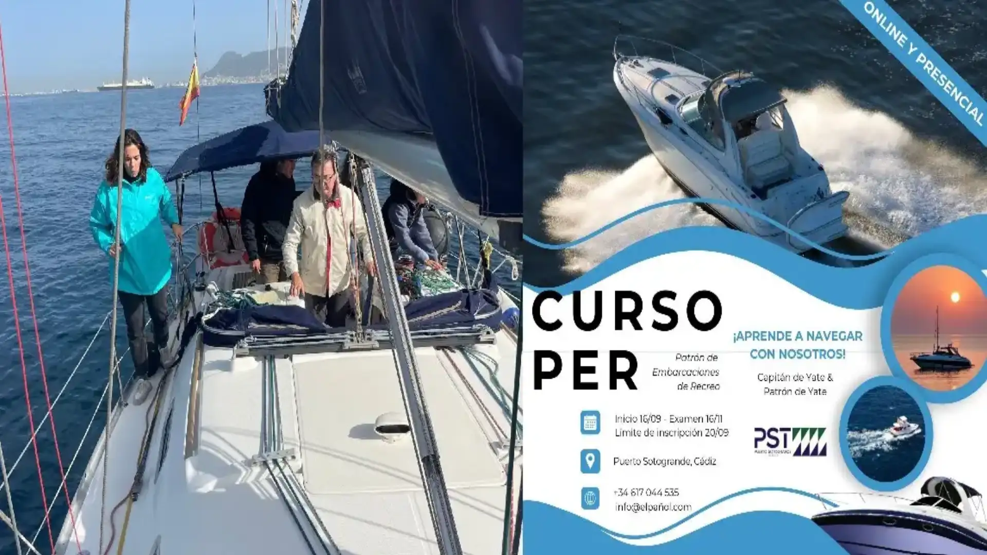 Em Sotogrande arranca a campanha Aprenda a Navegar com Nós