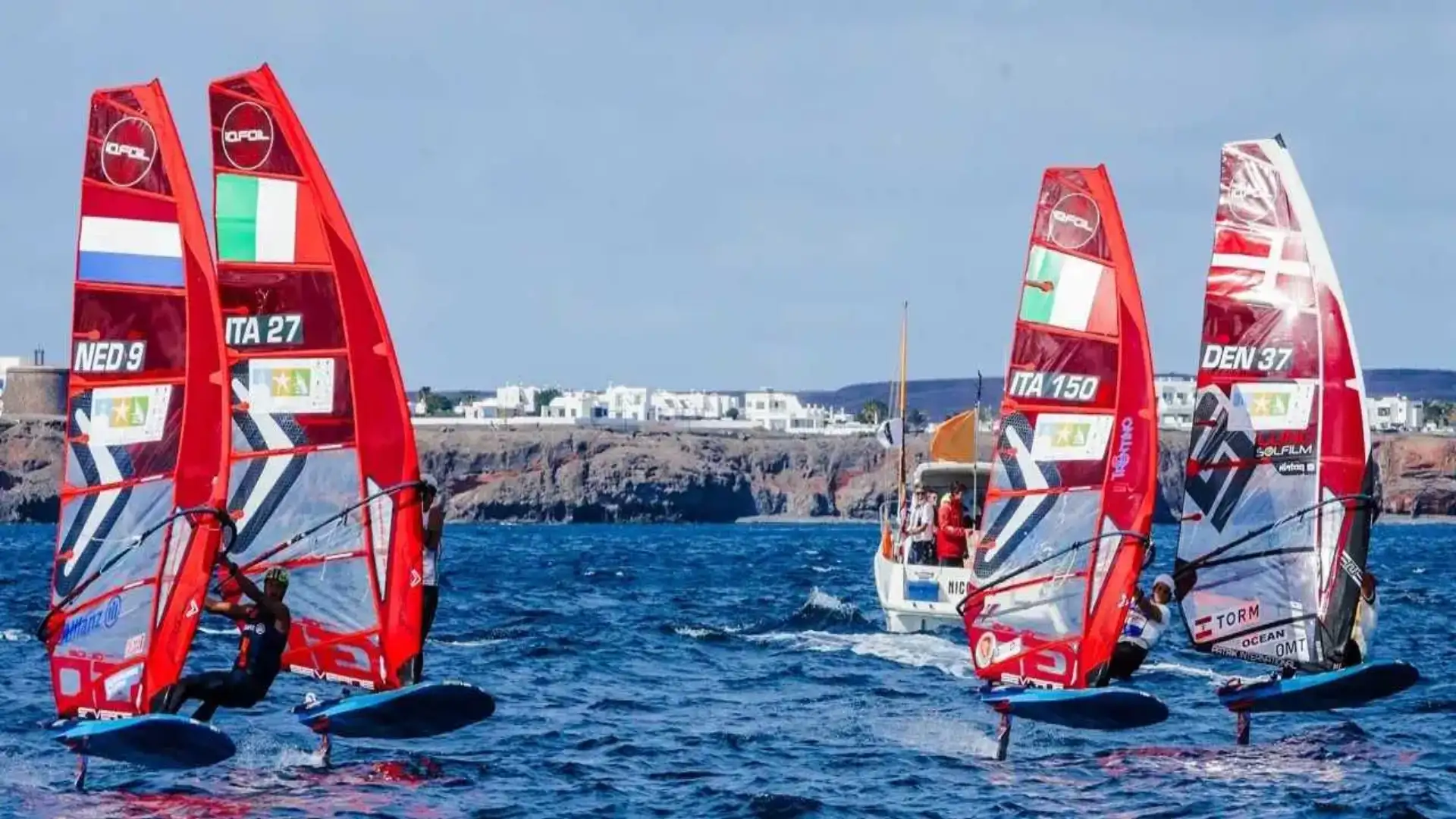 iQFOiL Lanzarote, Optimist Torrevieja, Barcelona, Vigo, Ilca4 Tenerife, Sotogrande