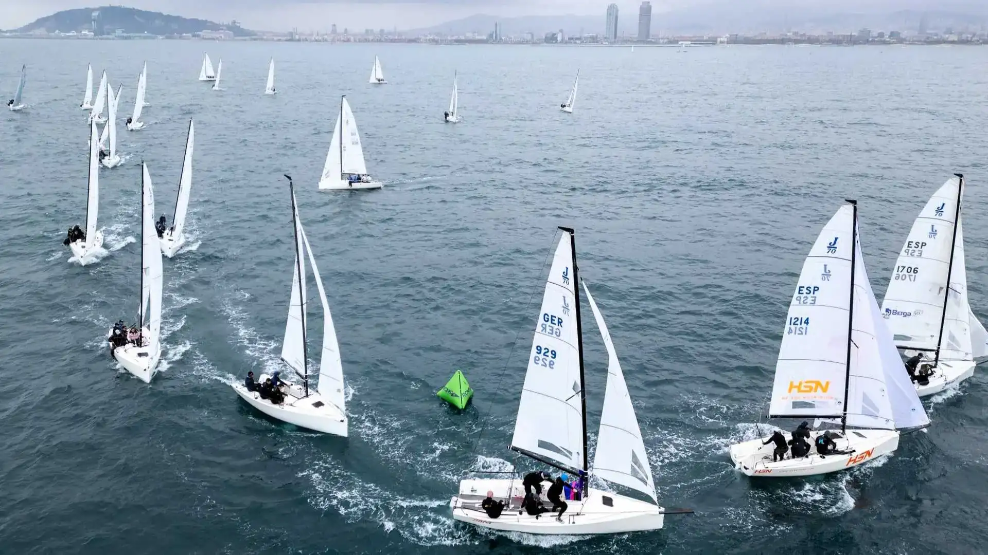 Barcelona J70 e Waszp, Ilca em Cambrils e Lanzarote International Regatta 2025