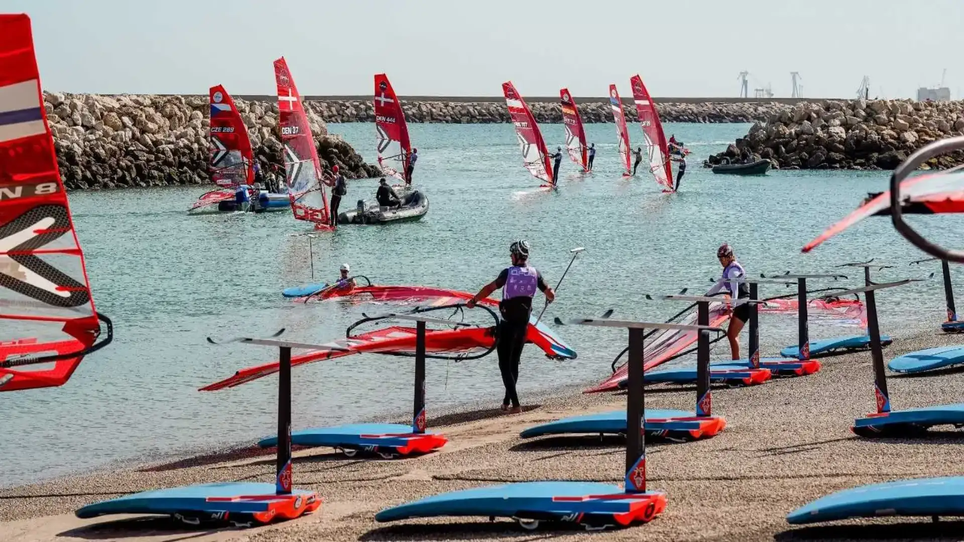 iQFOil Cádiz, Optimist Múrcia, Greenwich Womens, Vela Ligera Santander e Gijón