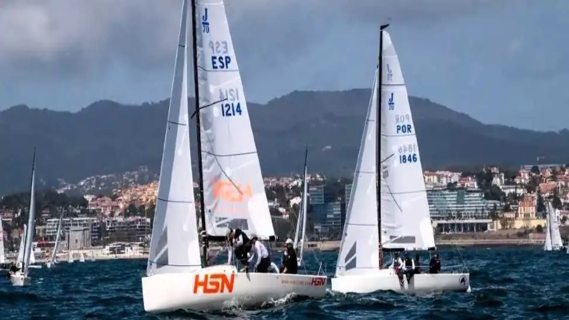HSN Sailing Team escala a primeira posição no Europeu J70 de Cascais