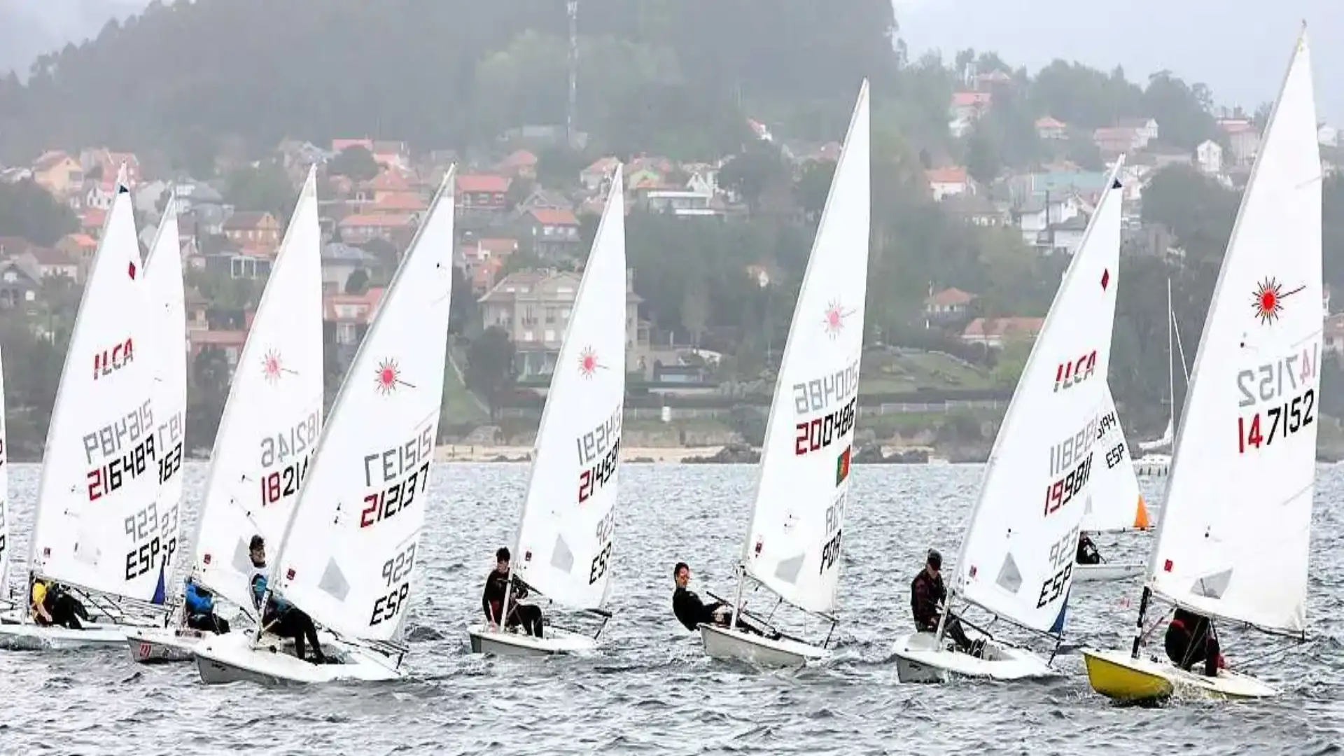 Ilca em Bouzas, vela pesada em Getxo, final do Mundial FD, Cis-Rande e sem vento em Madrid