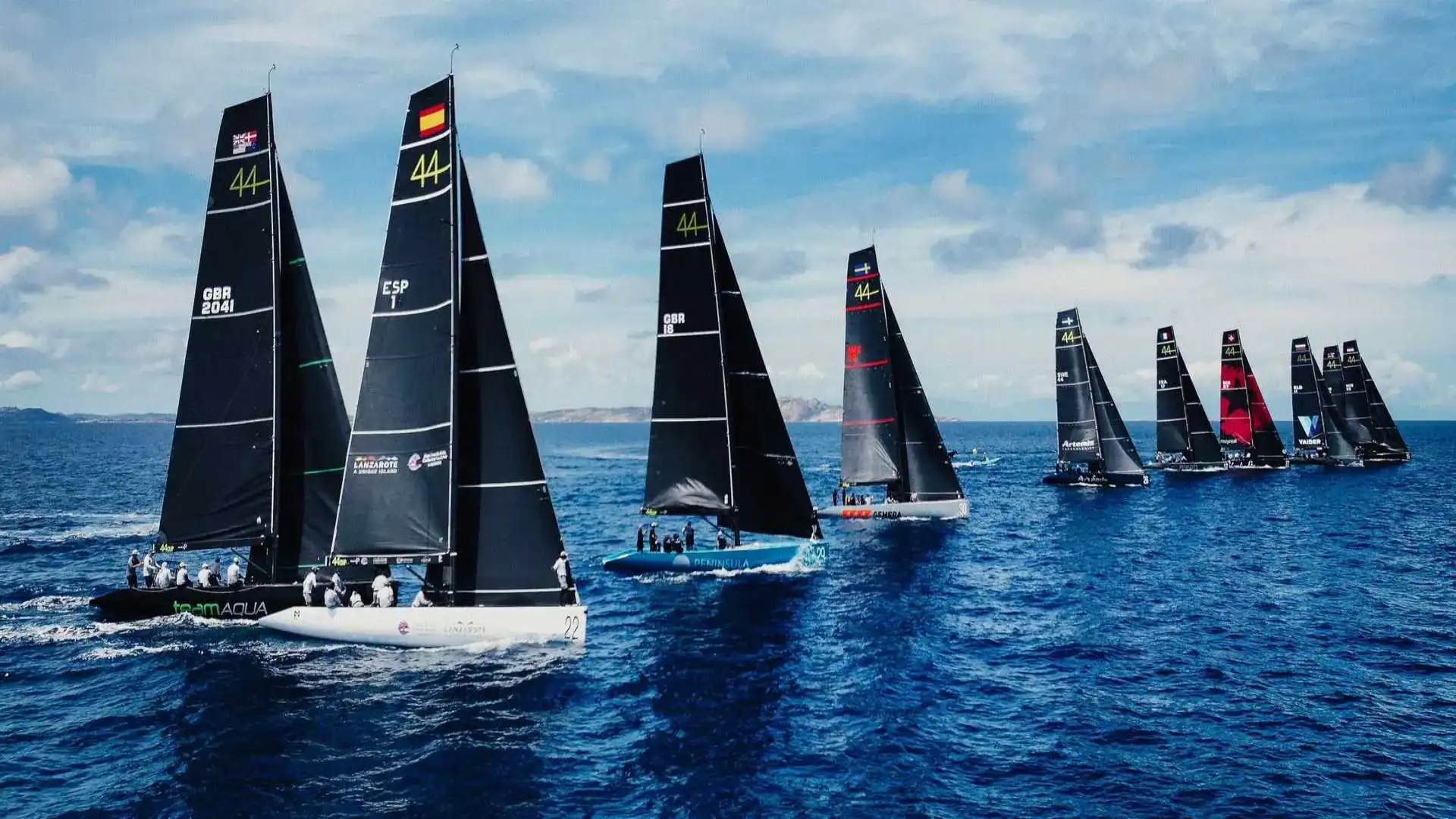 44Cup Porto Cervo, Ilca 7 em Ibiza, arranca o UPV em Valência e La Tramuntana