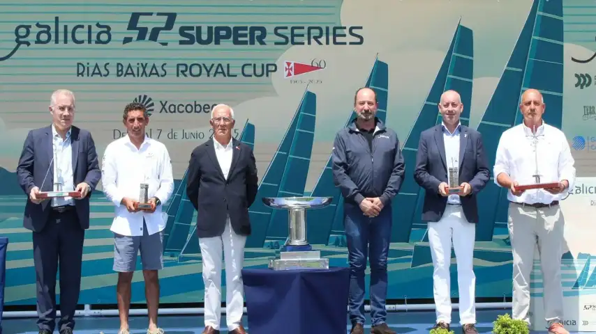 Galicia 52 Super Series the Royal Cup is already at the Monte Real Yacht Club in Baiona