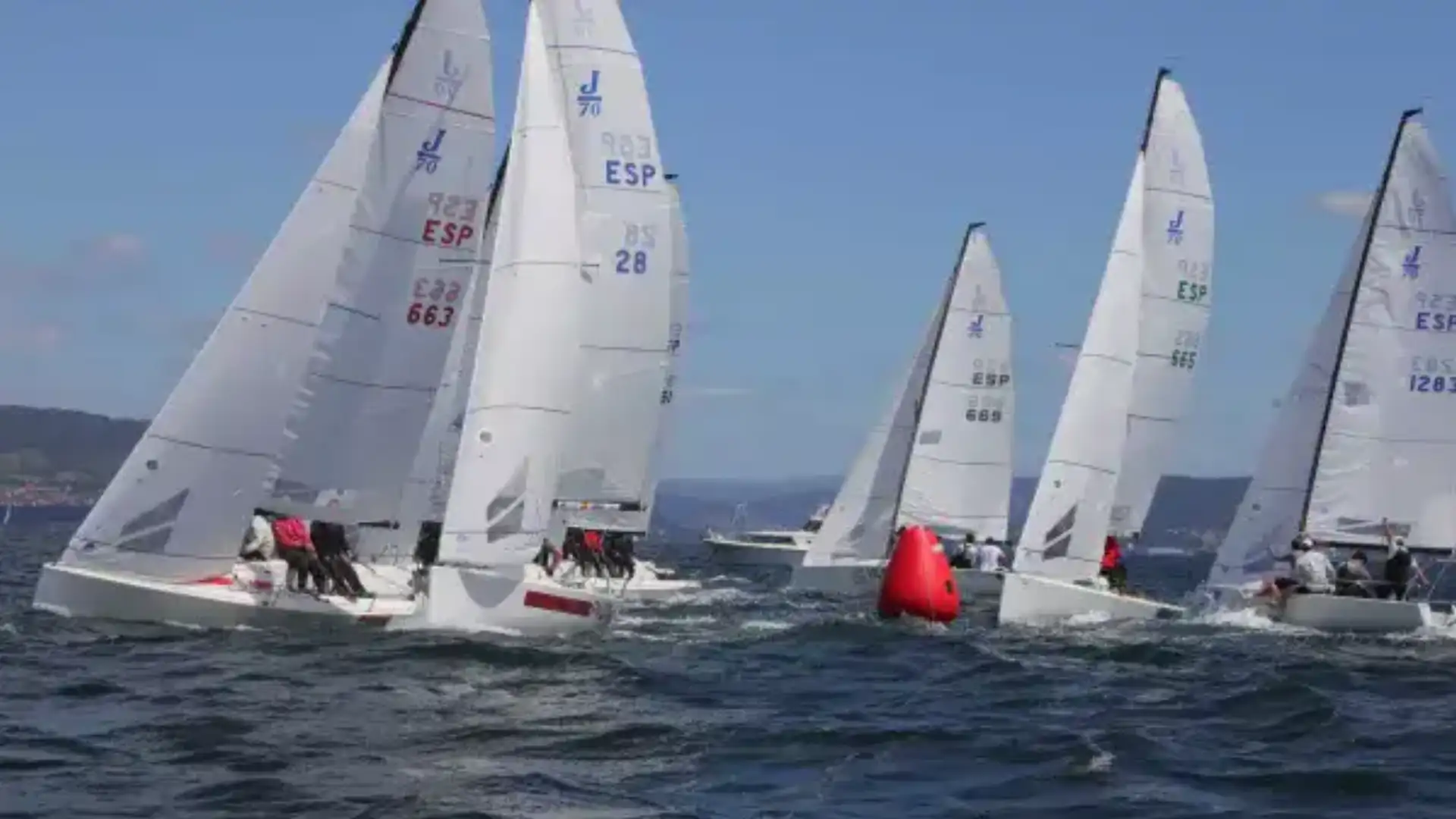 As J70 Sailways Series em falta do teste de fechamento com quase tudo decidido