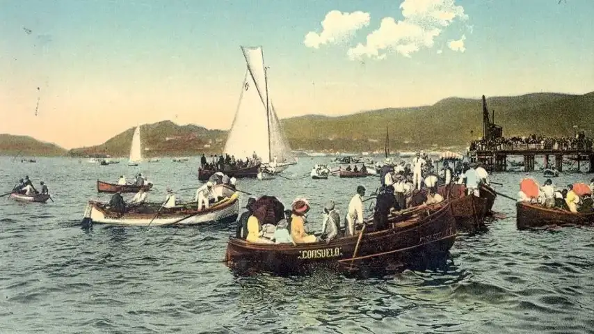 The Nautico de Vigo organizes a 6.50-meter women's race in 1928