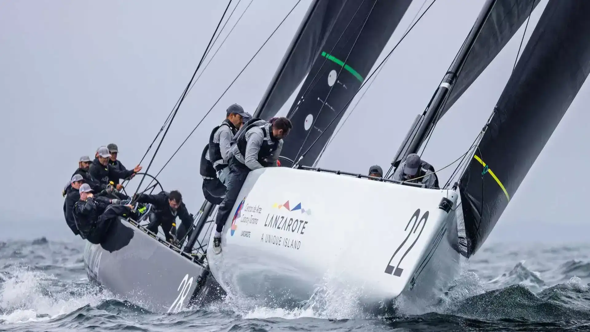Lanzarote Calero Sailing Team à Marstrand, une des dates les plus difficiles