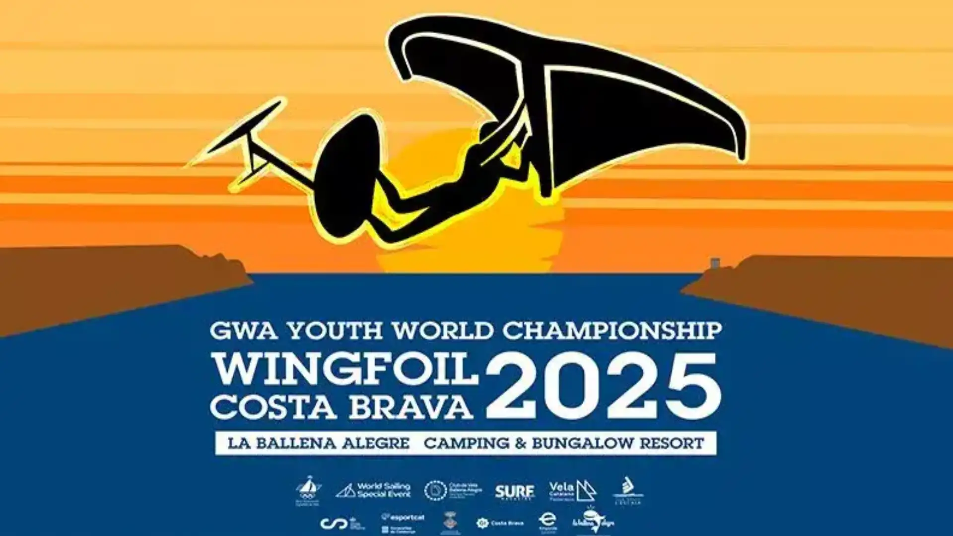 Wing Foil Youth World dans la Costa Brava